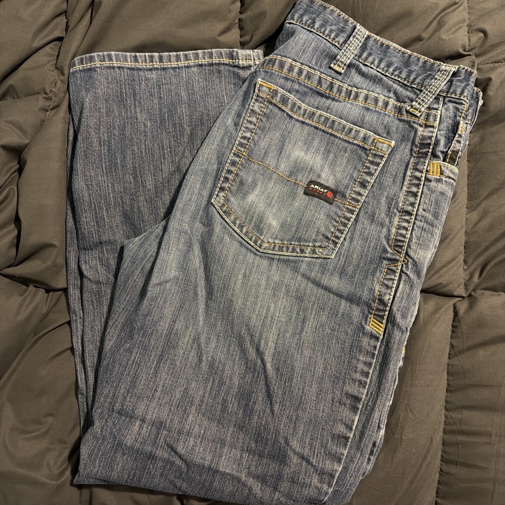 Ariat FR M4 Relaxed Boot Jeans Men's Size 40x30 CAT2 Work Flame Resistant B